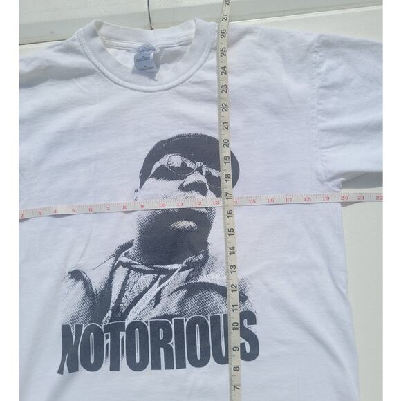 Vtg Notorious Tee Shirt Greatest Rapper Died March 9th - Picture 5 of 7